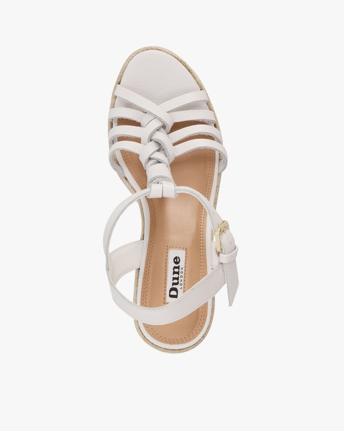 Jerri White, Stacked Heel Sandals | Dune London