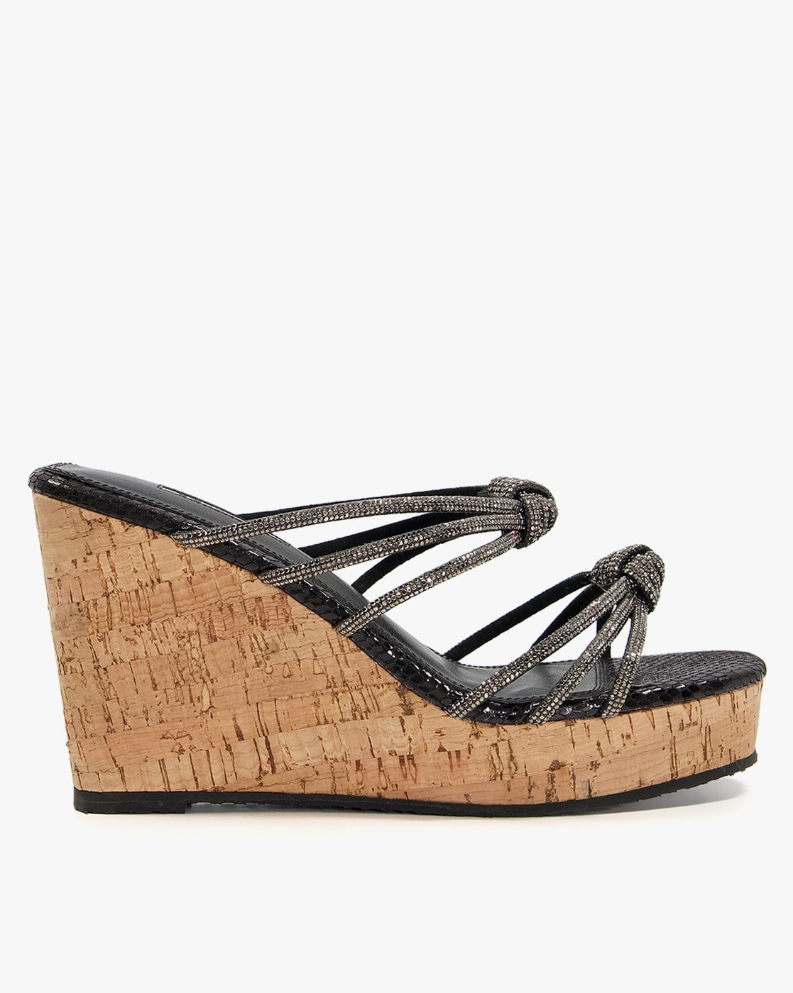 Buy Black Women's Wedges - The Meteor Black | Tresmode