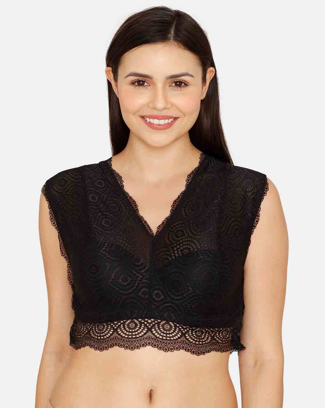 Buy Zivame Blue Full Coverage Double Layered Backless Bra for Women's  Online @ Tata CLiQ