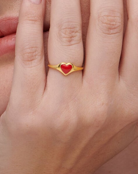 Buy GOLDHEART GOLDHEART Princess Heart Diamond Ring, White Gold 750 - 14 in  2024 Online | ZALORA Singapore