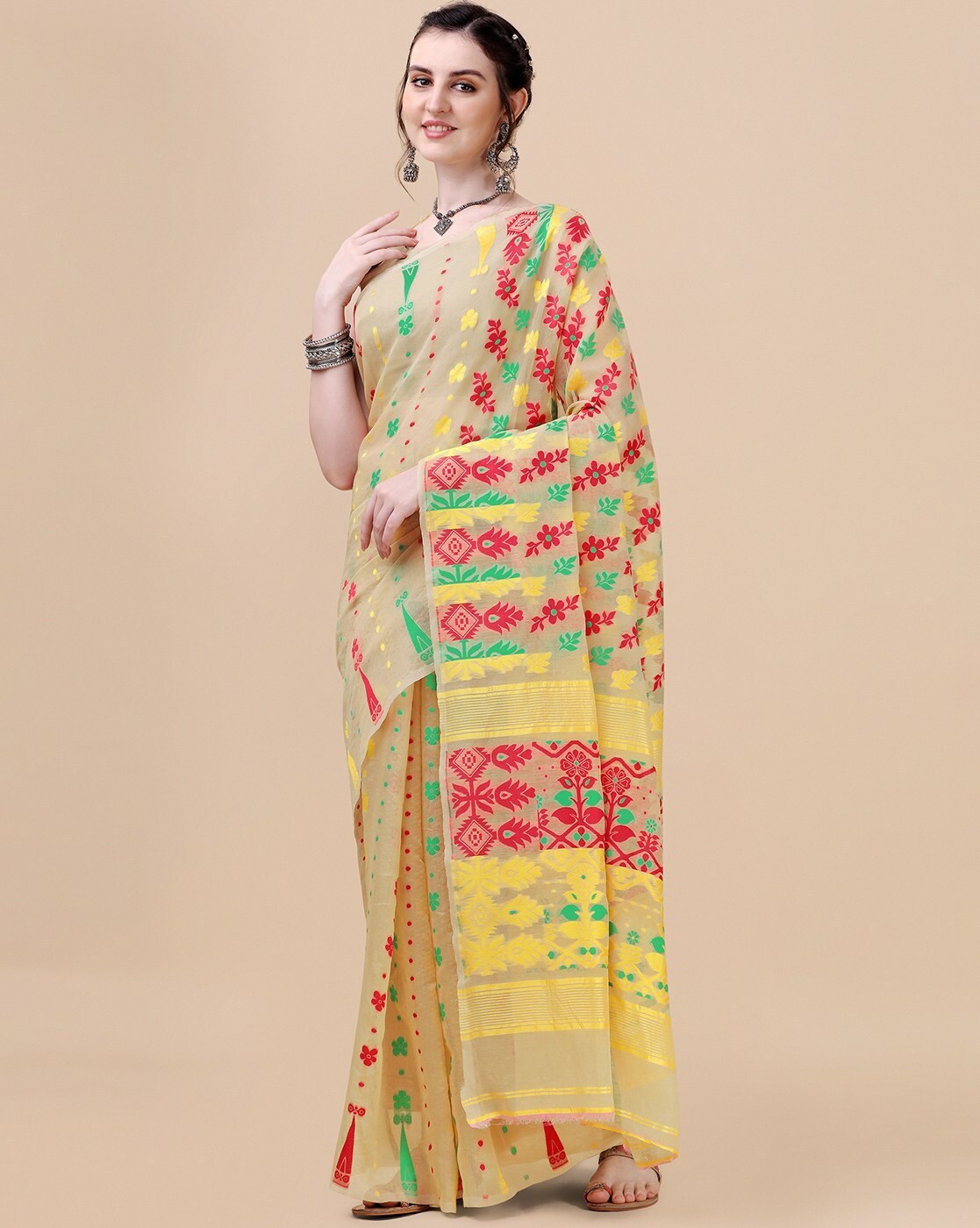 Buy Red Sarees for Women by Aaishree Fashion Online | Ajio.com