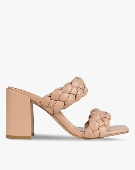 Buy Brown Heeled Sandals for Women by Dune London Online | Ajio.com