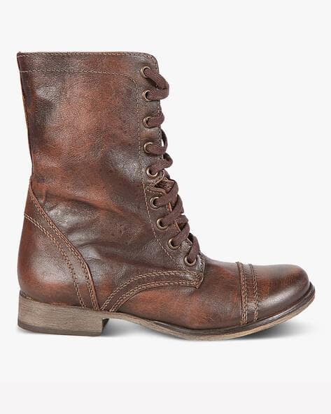 Troopa Genuine Leather Combat Boots