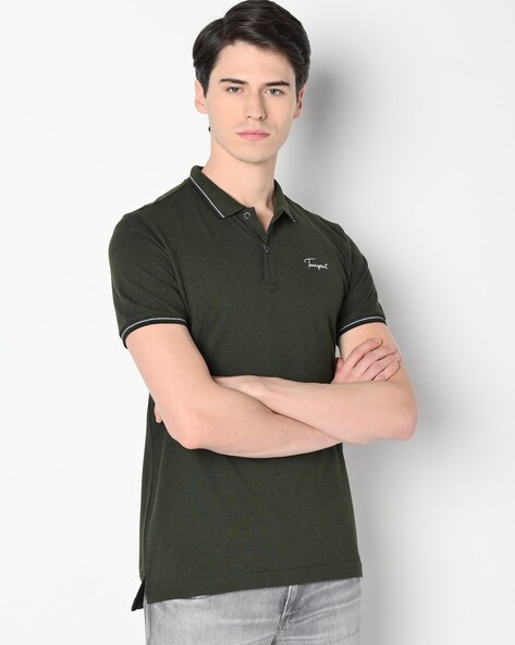 Buy Olive Green Tshirts for Men by Teamspirit Online