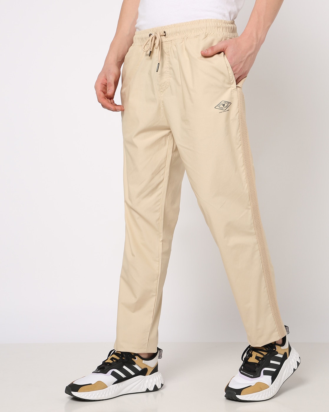 Buy Beige Trousers & Pants for Men by PAUL STREET Online | Ajio.com