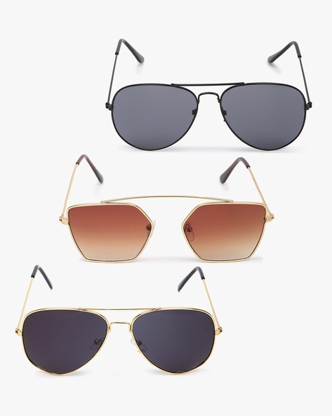 fcity.in - Uv Protection Aviator Sunglasses For Men Women / Fashionable  Modern