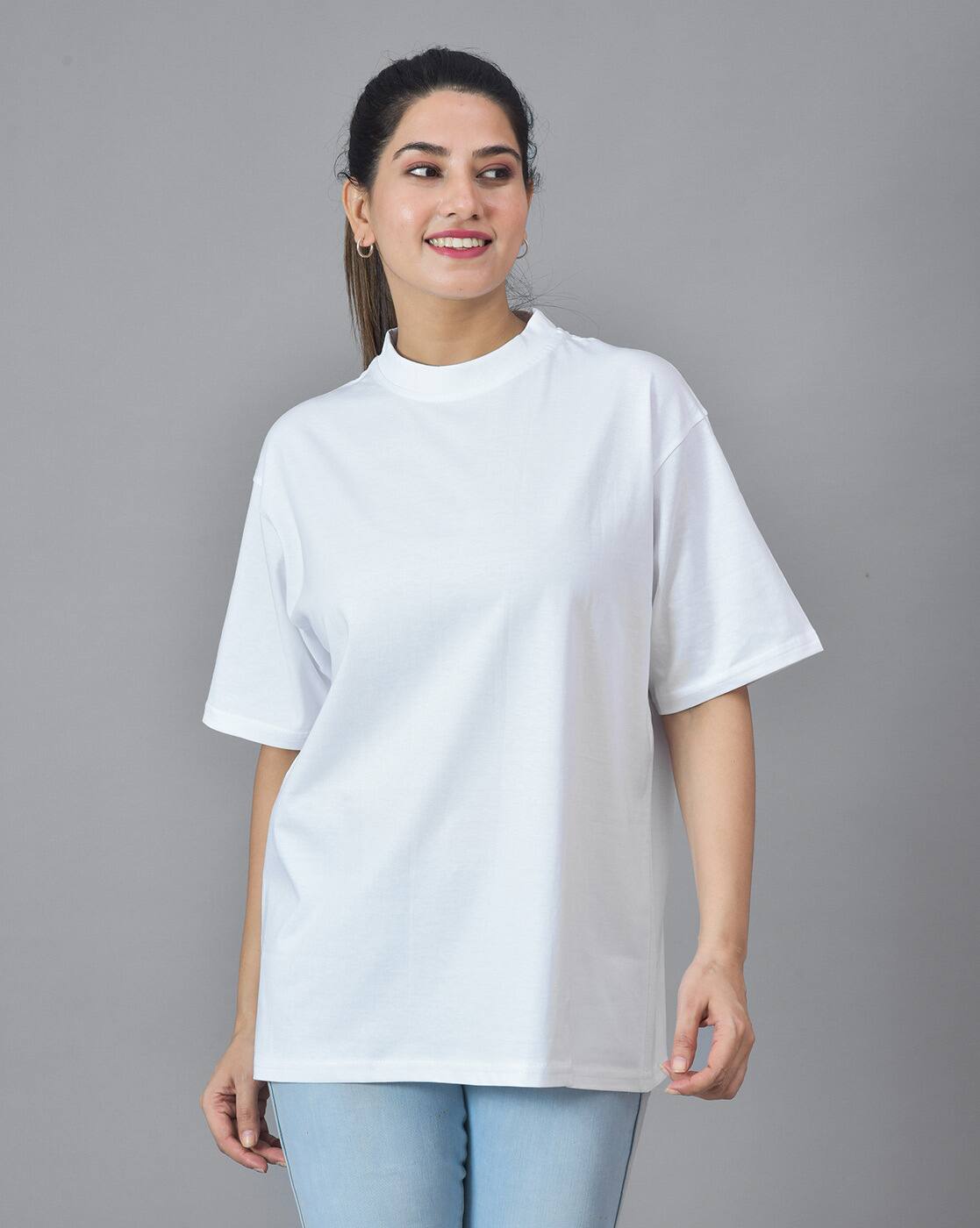 loose white t shirt women s