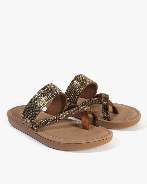 Buy Blue Flat Sandals for Women by CATWALK Online | Ajio.com