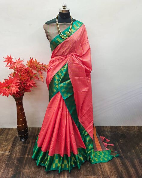 Buy Teal Sarees for Women by ARRIVA FAB Online | Ajio.com