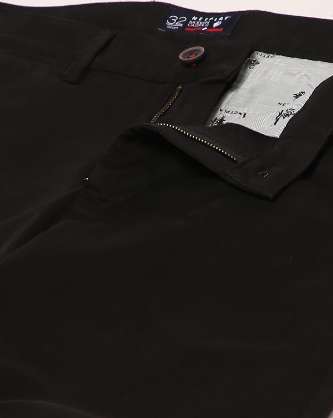Mealange Maroon Grey Loopknit Netplay Pant For Garments Packaging Type  Packet