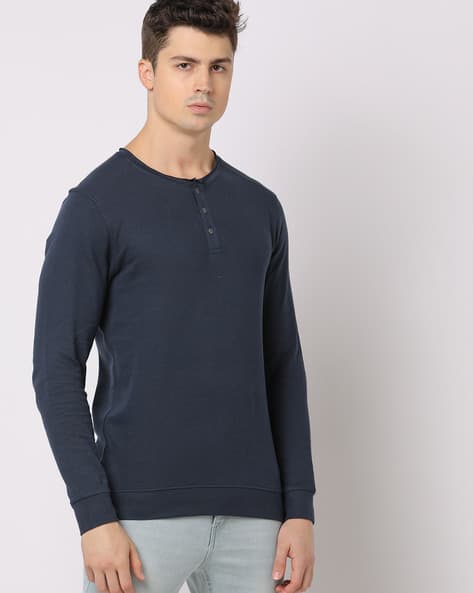 Slim Fit Henley T-Shirt