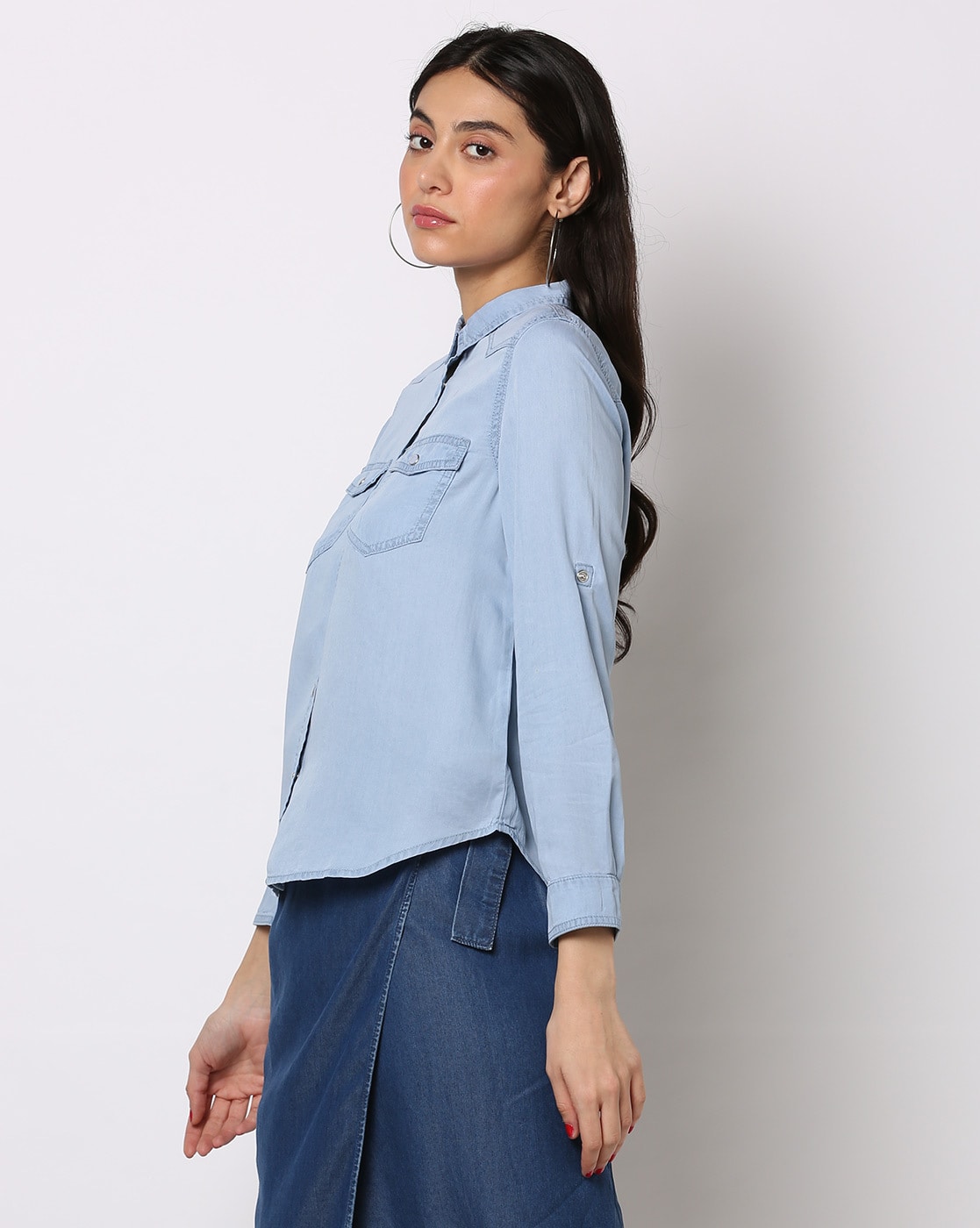 Linen Button Down Shirt | Organic Natural Fiber Clothing for Women