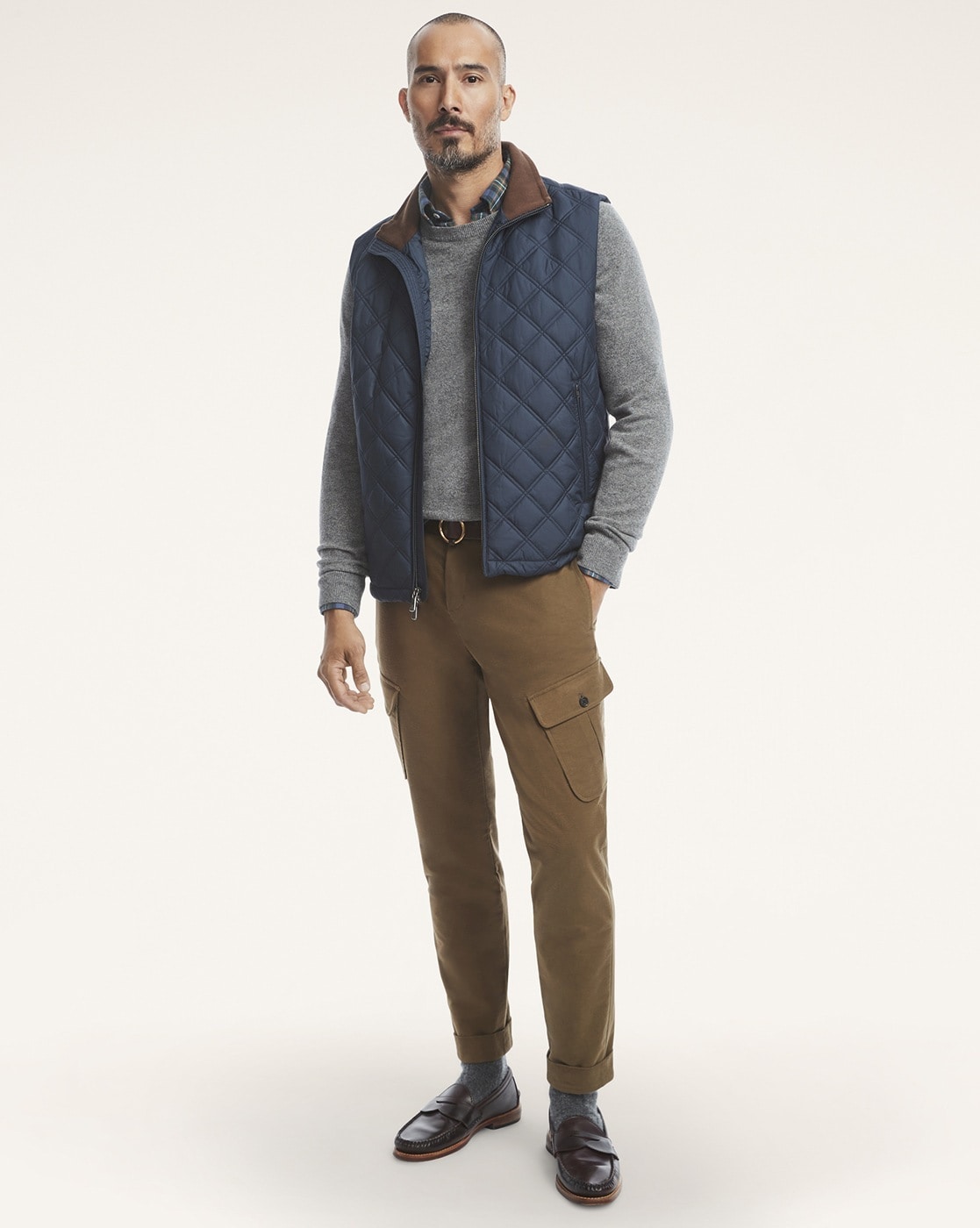 Brooks Brothers - Men's Quilted Vest – Threadfellows