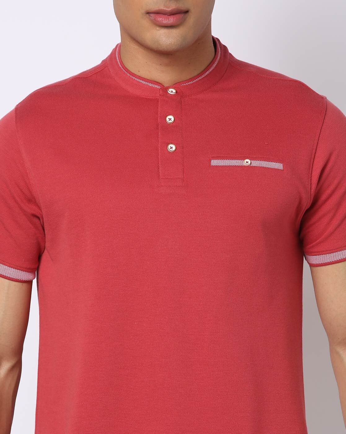 Buy Coral Tshirts for Men by NETPLAY Online
