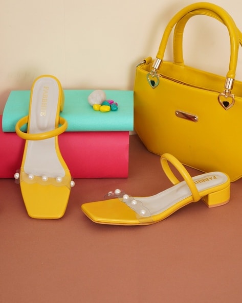 Sandals - Yellow - Ladies | H&M IN