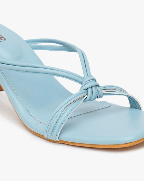 Sandal sales blue colour