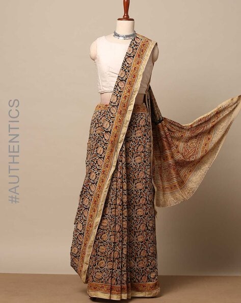 Jullaaha Sarees – Jullaaha Store | Floral blouse designs, Kalamkari blouse,  Saree blouse designs latest