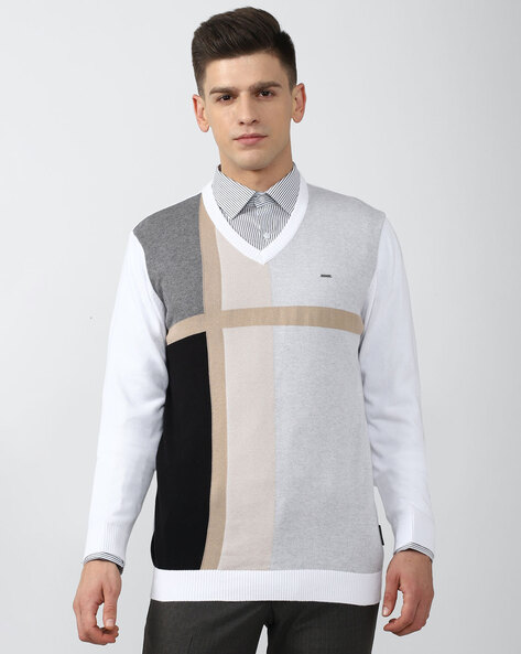 Van heusen sweater on sale vest