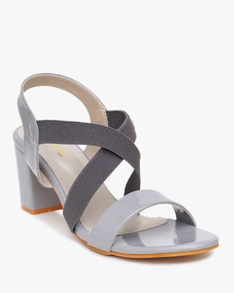 Carlos by Carlos Santana Women's Amara Strappy Sandals Natural Snake Grey 6  M Affordable Designer Brands | Affordable Designer Brands