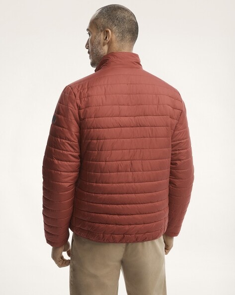 Brooks Brothers Men's Reversible Down Puffer Jacket | Red | Size 2XL - Shop Holiday Gifts and Styles