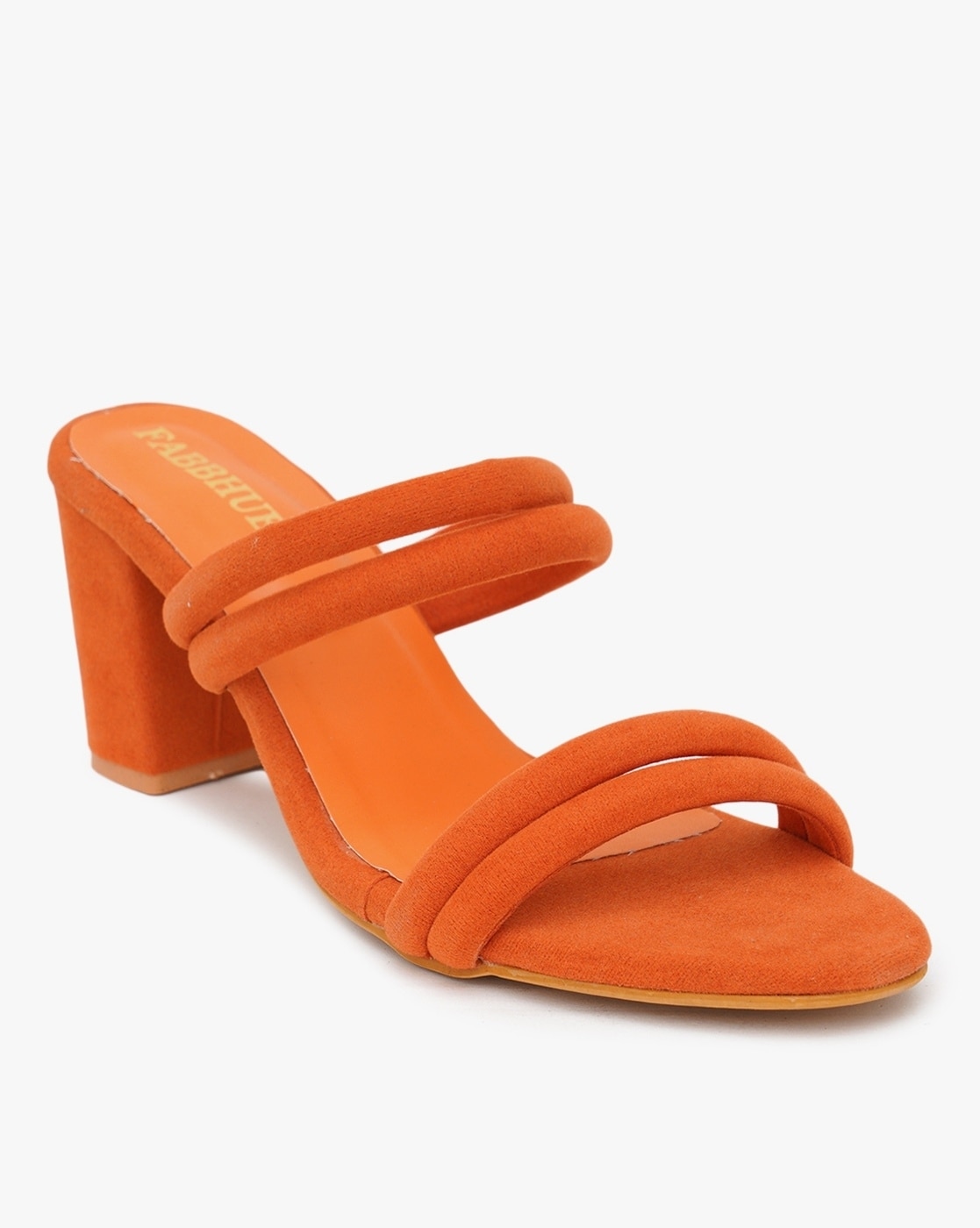 Amazon.com | SCHUTZ Sirena Bright Tangerine 7 M | Heeled Sandals