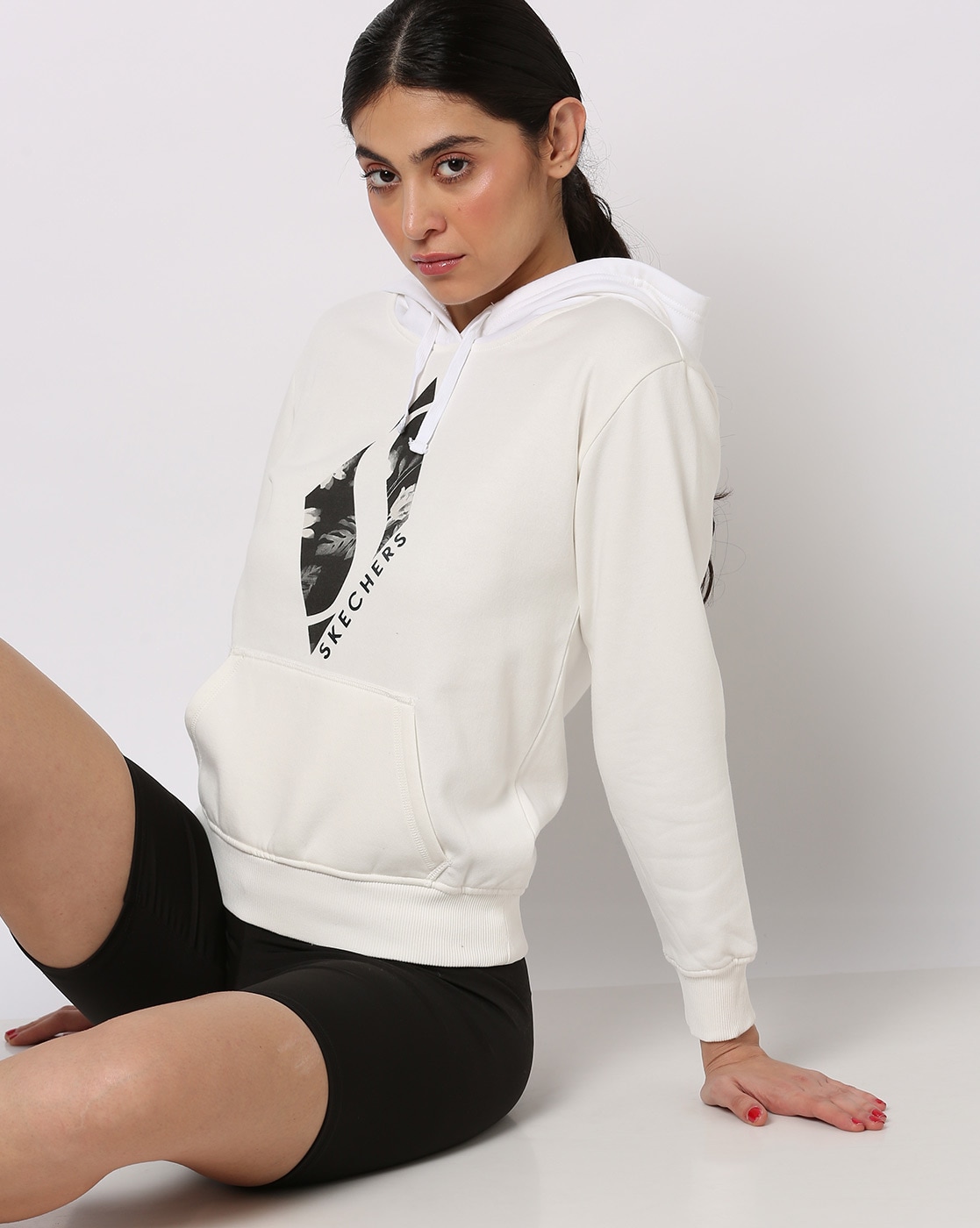 Buy White Sweatshirt & Hoodies for Women by Skechers Online