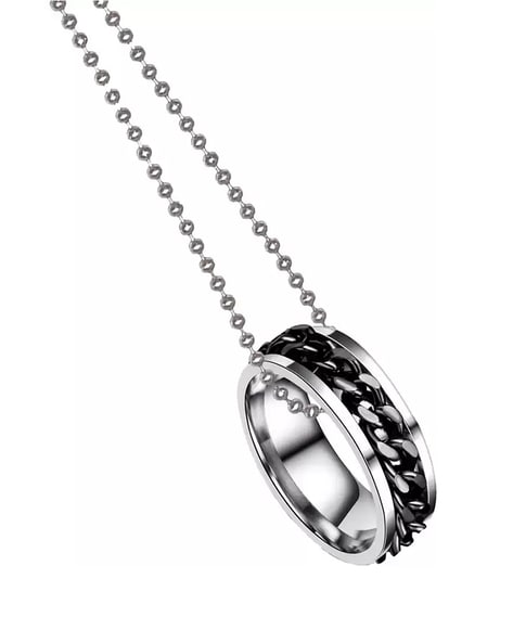 Silver Russian Ring Necklace By Marion Made Jewellery |  notonthehighstreet.com