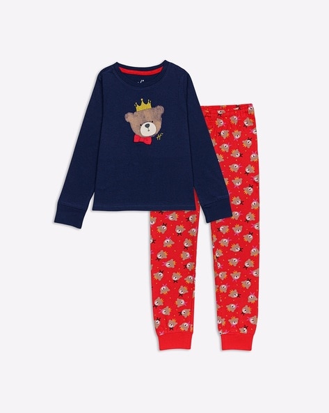 Ladies teddy bear discount pyjamas