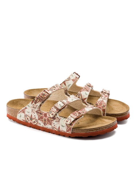 Florida Boho Floral Narrow Fit Slides