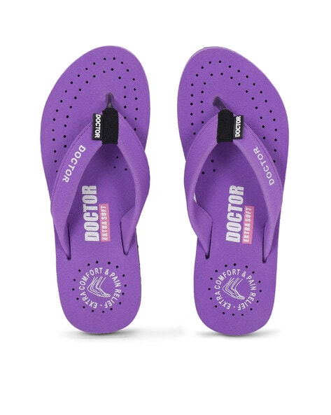 Purple best sale slippers womens