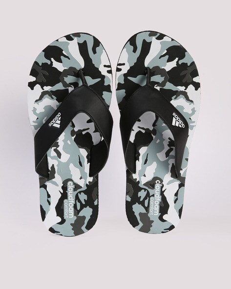 Adidas Cloudfoam Thong-Strap Flip-Flops