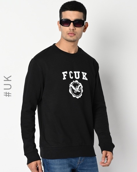 Buy Black Sweatshirt Hoodies for Men by French Connection Online Ajio