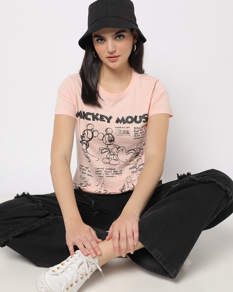 Mickey Sketch Crew-Neck T-Shirt
