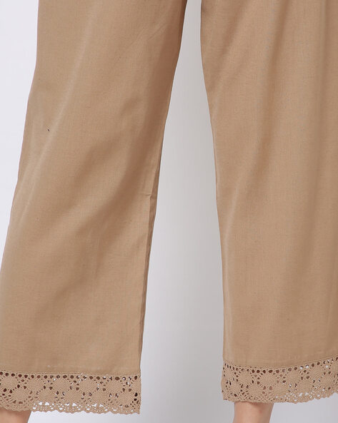 Buy Beige Pants for Women by AVAASA MIX N' MATCH Online