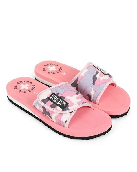 Buy Pink Flip Flop u0026 Slippers for Women by Doctor Extra Soft Online |  Ajio.com