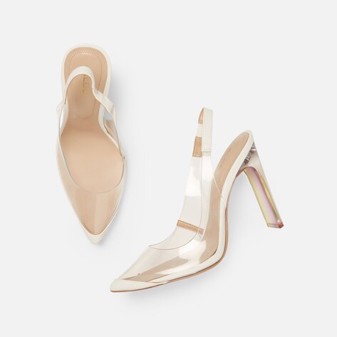 Aldo on sale clear heel