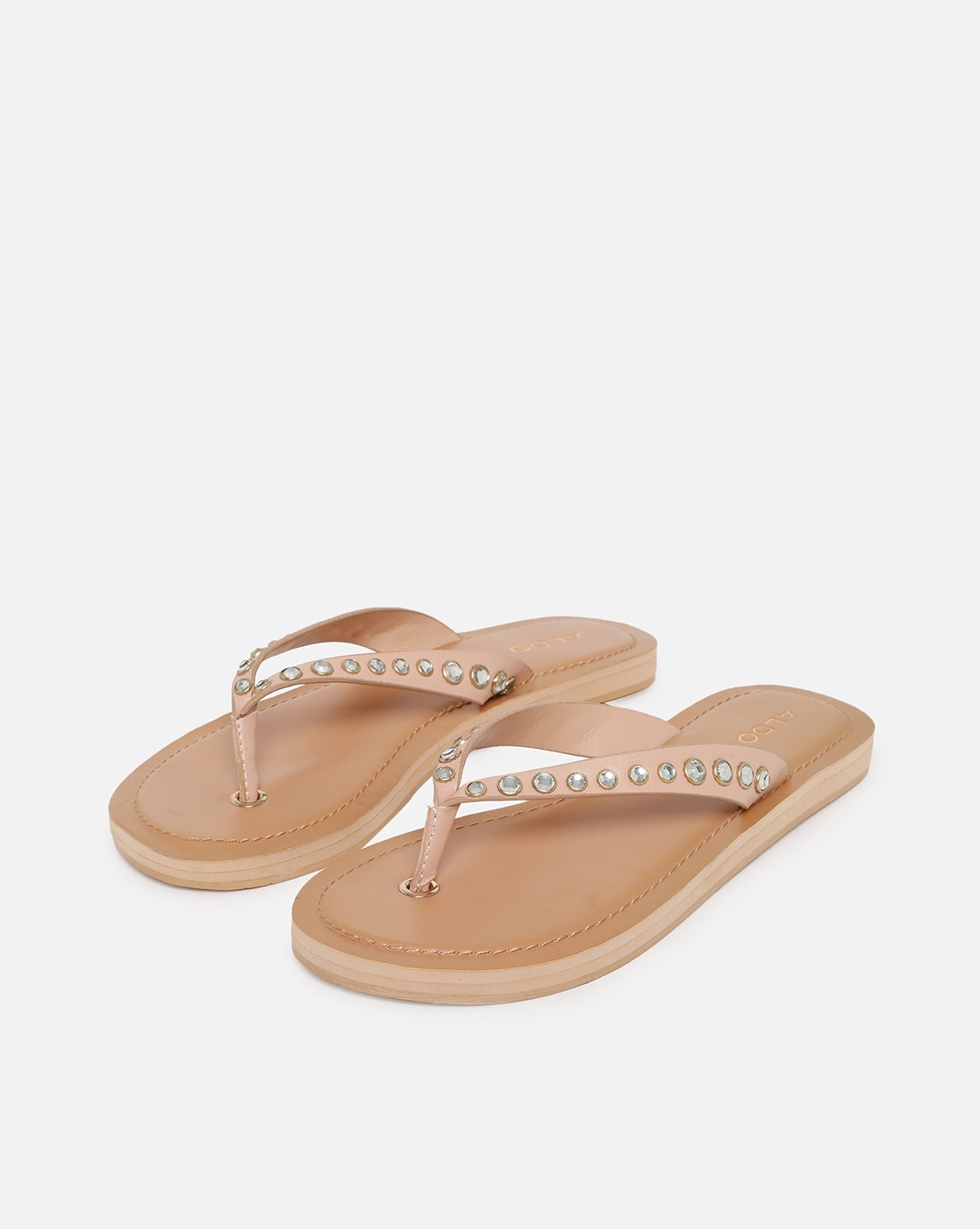 Aldo flip flops with bow new arrivals