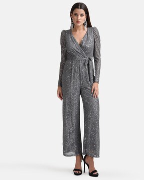 kazo grey jumpsuit