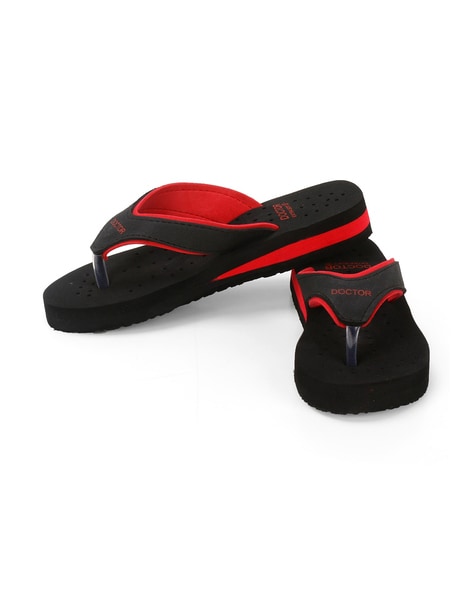 Buy Black Flip Flop & Slippers for Women by Doctor Extra Soft Online