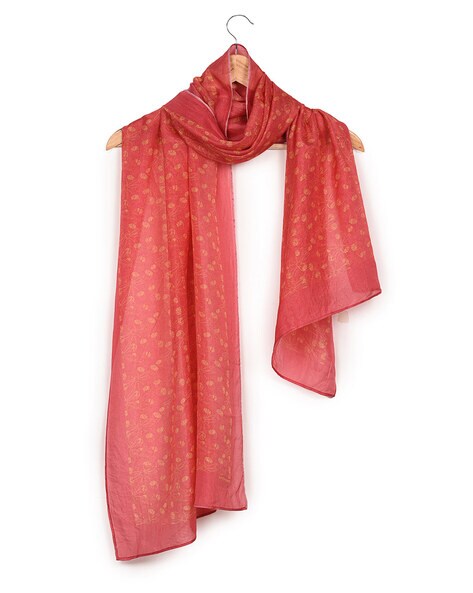 Printed Silk Stole Price in India