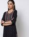 Micro Print Straight Kurta