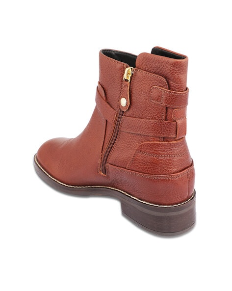 womens leather pixie boots