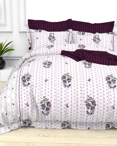 Buy Pink Bedsheets for Home & Kitchen by The White Moss Online