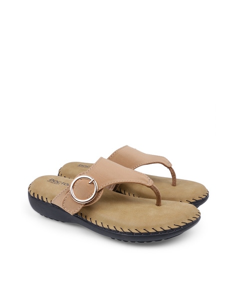 Open-Toe Thong-strap Sandals