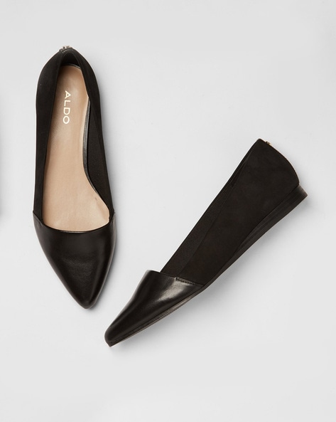 Aldo black flat on sale shoes