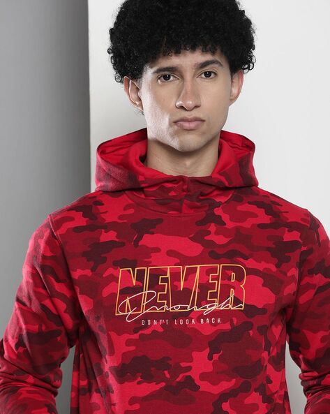 Levi's red clearance camo hoodie