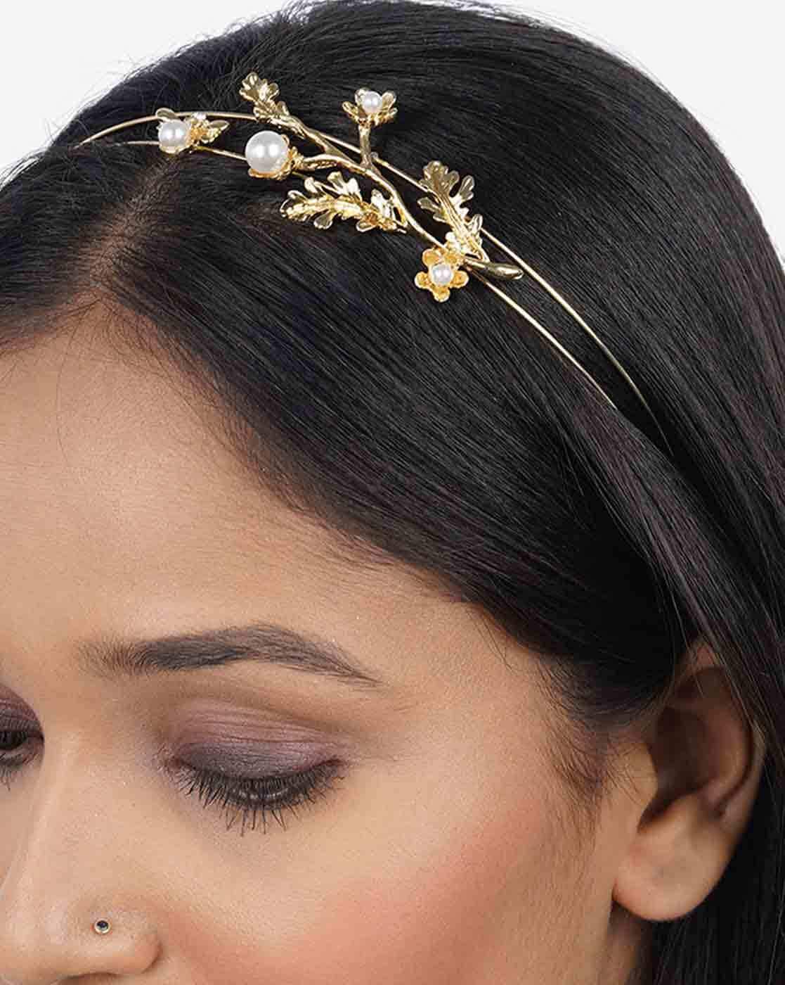 Buy Green Flower Hairband for Girls Online