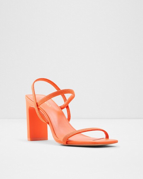 Buy Red Heeled Sandals for Women by Aldo Online Ajio