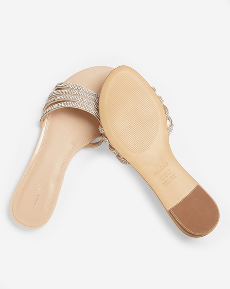 Buy Beige Flat Sandals for Women by Aldo Online Ajio