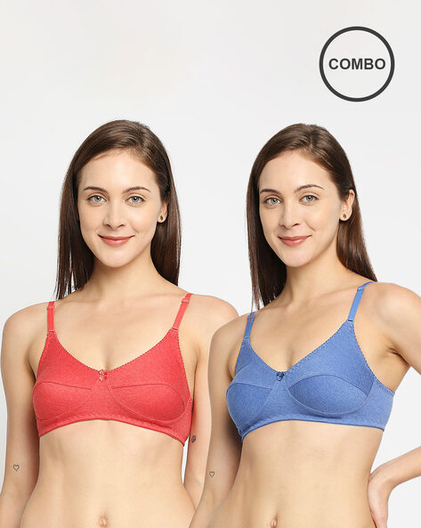 Lyra Full Coverage Solid Non Padded Bra For Women